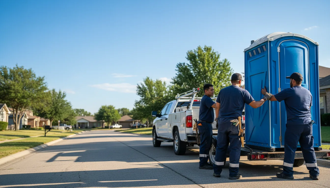 Portable Toilet Rental in Moscow, TX near me